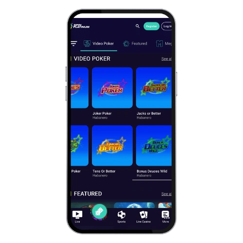 Spin Platinum online